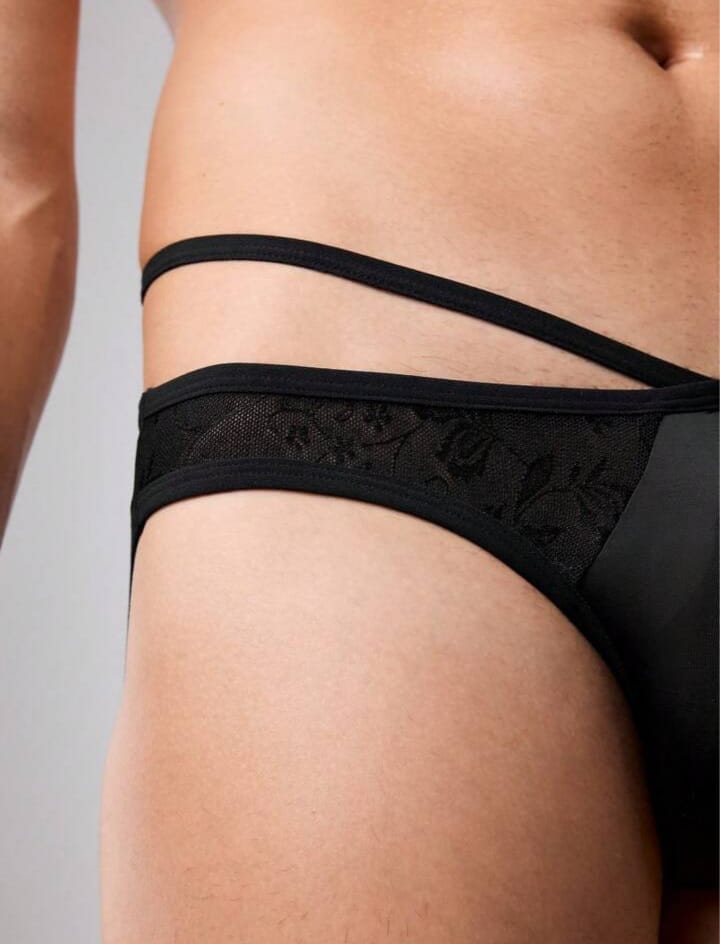 Midnight Cross-Strap brief